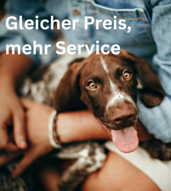 Gleicher Preis, mehr Service